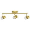 BoostArea 3 Light Track Lighting Fixtures Ceiling, Gold Kitchen Lighting