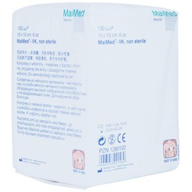 MaiMed VK Non-Sterile Non-Sterile 6-Ply Non-Woven Dressings Various Sizes 1:10 x 10 cm