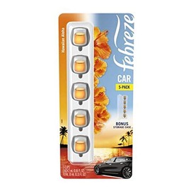 Febreze Air Freshener Car Vent Clips, Hawaiian Aloha (5 Count)