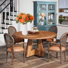 6PCS Artificial Fall Flowers,Fake Mums Silk Chrysanthemums Bouquet Faux Floral Arrangement for Home Decor Outdoors Indoor Table Wedding Autumn Decoration (Orange)