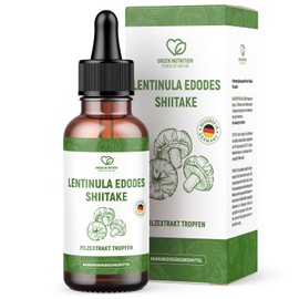 Lentinula Edodes Shiitake Mushroom Extract Drops | For Your General Health | Easy to Use | 50 ml | 1 x