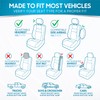 BDK PolyPro Car Seat Covers Full Set in Mint on