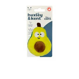 Huxley & Ket Plush Cat Toy | Avocado Popper | Snack Attack Strong Catnip and Crinkle Filled Cat Toy | Kittybelles