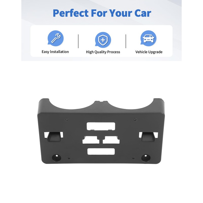 DSWSQ Front Bumper License Plate Frame Bracket Holder Compatible with