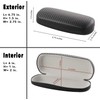 Hard Shell Eyeglass Case Clamshell Fits Large Frame Glasses Sunglasses