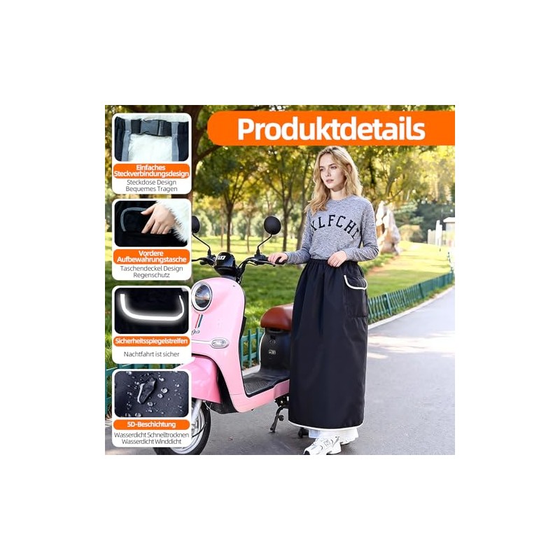 Scooter Leg Protector Universal 600D Oxford Fabric Rain and Wind