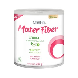 Suplemento Alimenticio Nestlé MaterFiber Fibra Lata de 300g