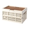 Camping Box | Foldable Picnic Basket,Utility Crates with Handles and