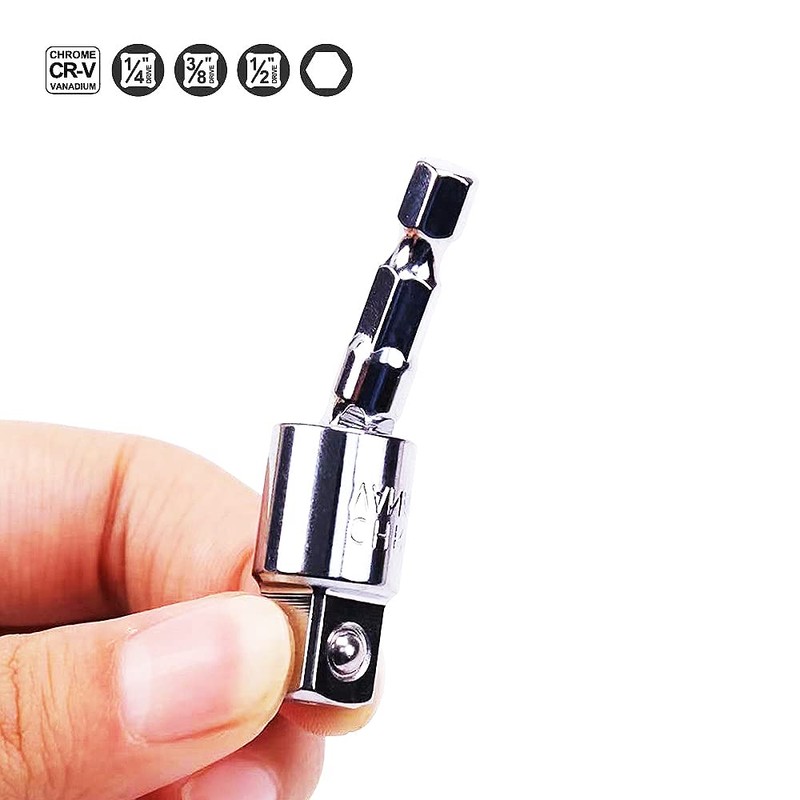 Right Angle Drill Attachment 105° Screwdriver Drill Bit Holder Extension