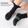 Heatuff Men's Athletic Ankle Socks Cushioned Quarter Running Mini Crew