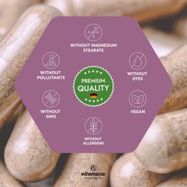 Milk Thistle High Strength 6000mg (3 Months) with Dandelion & Artichoke, High Dose, 80% Silymarin Extract, Natural Liver Cleanse Supplement, 90 Vegan Capsules. Vitamaze