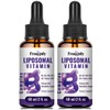 Liposomal Vitamin B Complex Liquid Sublingual B Complex Vitamins Supplement