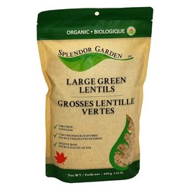 Organic Large Green Lentils - 600g