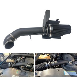 Unbranded Performance Cold Air Intake Filter Kit with Heat Shield for 99-06 GMC/Chevy V8 4