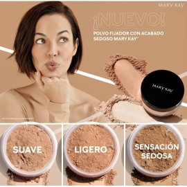 Mary Kay Nuevo Polvo Fijador Con Acabado Sedoso Mary Kay