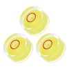 Kozelo 3pcs Small Circular Bubble Spirit Levels - [18mm Diameter