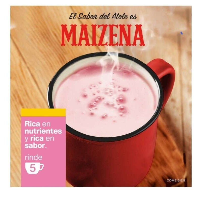 maizena Fécula de maíz Maizena atole fortificado sabor Fresa 47