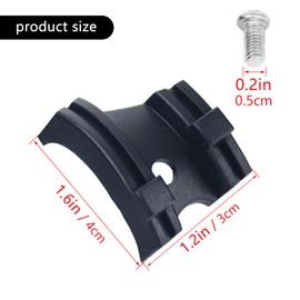 6Pcs Bike Cable Guide Road Bicycle Frame Cable Guides Shifter Cable Holder Clip Road Bike Bottom Bracket Shifter with Screws