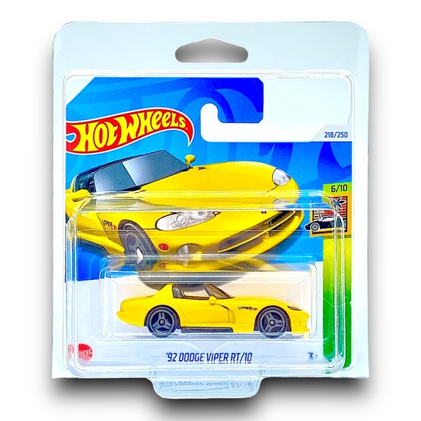 Hot Wheels '92 Dodge Viper RT/10 (Yellow) 6/10 HW Exotics