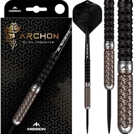 Mission Archon Black & Bronze 97.5% Steel Darts 22 g