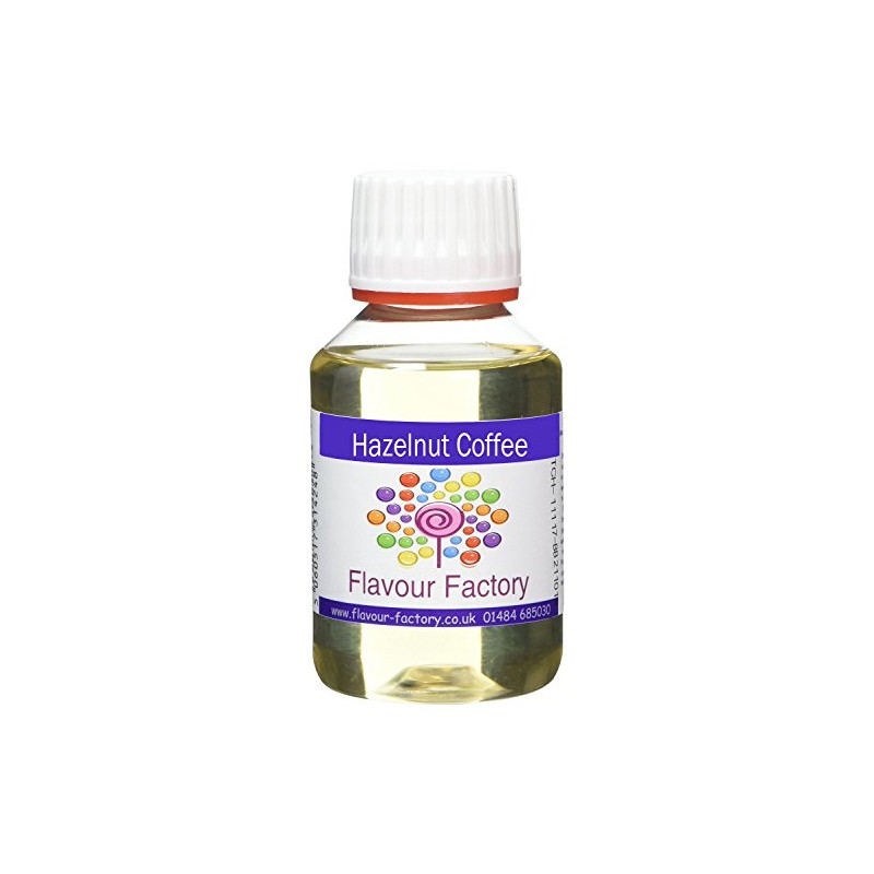 Flavour Factory Intense Food Flavouring, Hazelnut Coffee, 100 ml