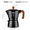 Stovetop Espresso Maker - Italian Coffee Maker for Gas &