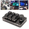 6 Key Mini Keypad with Knob RGB Light Blue Switch