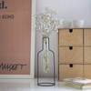 balvi flower base bottle silhouette vase