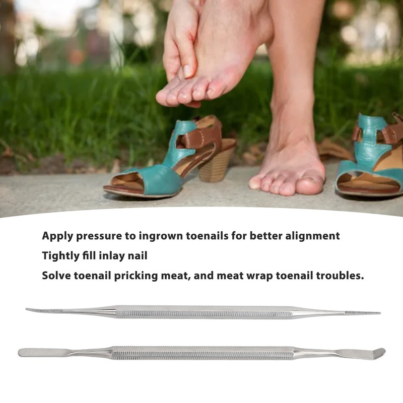 10pcs 13mm Ingrown Toenail Corrector Stainless Steel Ingrown Toe Wire