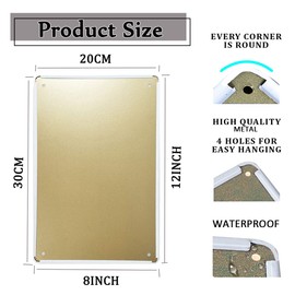 Flower Tin Sign Vintage Garden Metal Signs, And I Think To Myself What A Wonderful World Flowers Tin Sign I See Trees Of Green Red Roses Too Wall Art Roses Sign Wall Decor 8x12 Inch