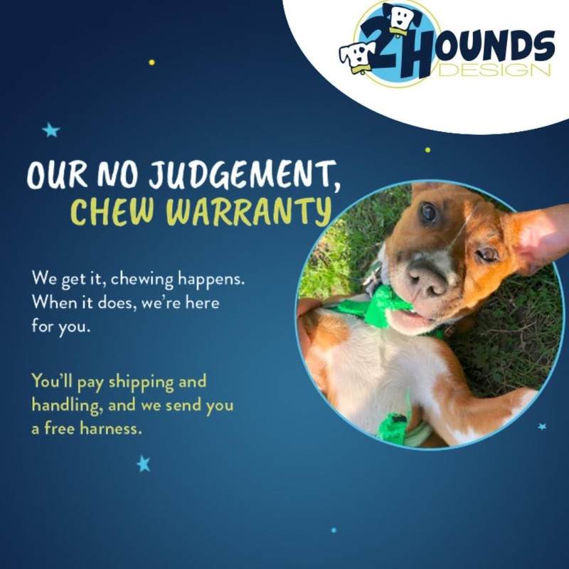 2 Hounds Design Freedom No Pull Dog Harness, Adjustable Harness