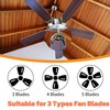 Replacement Ceiling Fan Blade Arms,Compatible with Most 42'' Ceiling Fans,Ceiling