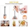 KLOUZE Egg Cutter 4 in 1 Professional Egg Divider Egg