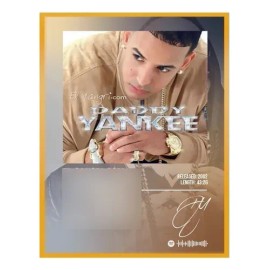 Poster Decorativo Daddy Yankee Album - El Cangri Com