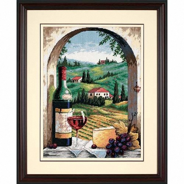 DIMENSIONS Needlepoint Kit, Tuscan View, 12" x 16"