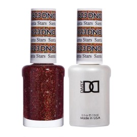 DND DUO Matching Gel & Lacquer #623 - Santa Stars
