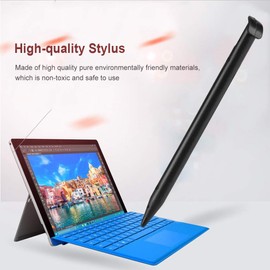 Zopsc 10Pcs Stylus Lápiz Táctil, Portátil Bolígrafo para Pantalla Táctil para Nueva Consola 3DSXL, Materiales Medioambientales(Negro)