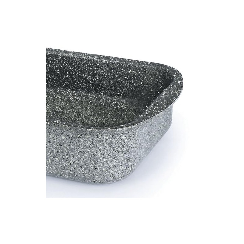 Flonal PIETRA VIVA Non-Stick Baking Pan with Handles/Roasting Pan (Small)