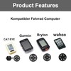 BSSOK Fahrrad Computer Halterung für Garmin Edge, Wahoo Elemnt, Bryton,
