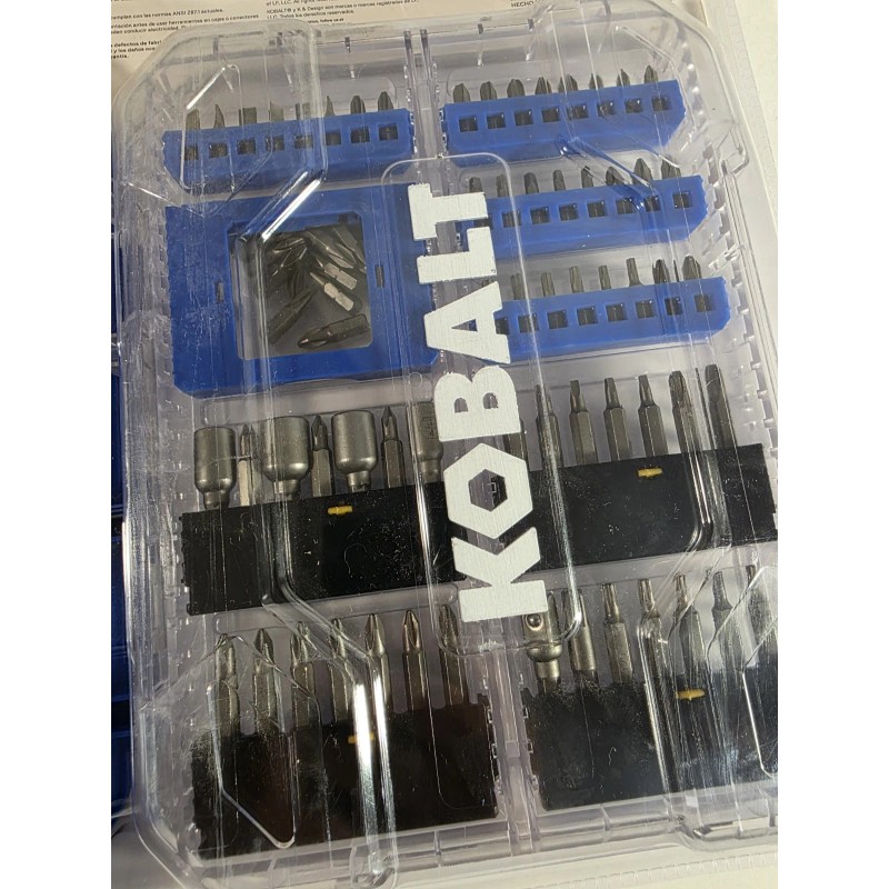 Kobalt 106-piece Screwdriver Drill & Drive Set with Hard Case