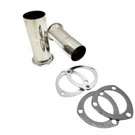 Undisclosed Header Collector Kit 3.00 " reduced to 2.50 Inch 304 Polished Stainless Steel WH