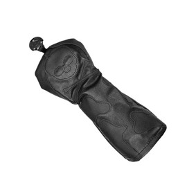 Totority 1pc Skeleton Skull Pattern Golf Club Head Cover Stylish Practical Golfs Head Protector with Long Neck Design for Enhanced Protection and Organization