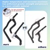 Lqito Heater Hose With TEE Supply-Return Compatible With 2008-2020 Dodge
