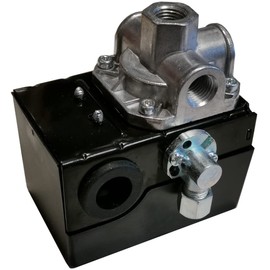 XIAOWEI 56288806-00 Pressure Switch for Ingersoll Rand 2475n7.5 with Unloader and On Off 140-175 Psi Lever