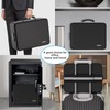 5200℉ Fireproof File Organizer Bag with 13 Pocket Accordion File