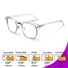 VISOONE Lightweight Blue Light Blocking Glasses Square with Anti Computer