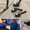 Zip Repair Set, Smavles Zip Black Fix Zip Puller, Zip