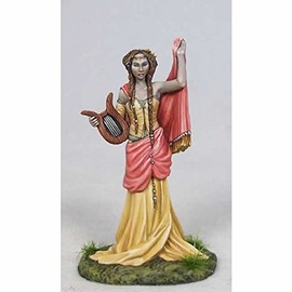 Muse Terpsichore with Harp Miniature Stephanie Law Masterworks Dark Sword Miniatures