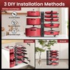 Podxco Pot and Pan Organizer for Under Cabinet, 8 Tiers