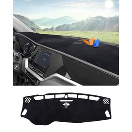 Autorder Dashboard Cover Mat for 2017-2022 Kia NIRO Accessories Dash Cover Flannel Dash Mat Sunshade Glare UV Rays Protector